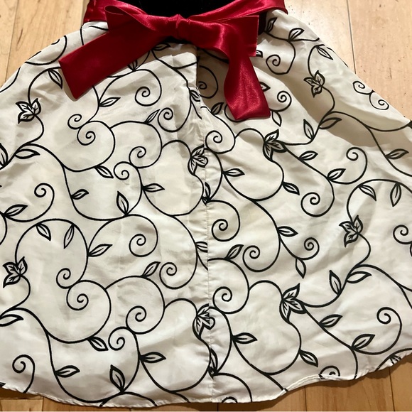 Beautiful Youngland Youth Girls Dress Size 4, holiday family photos, Valentines - Picture 6 of 7
